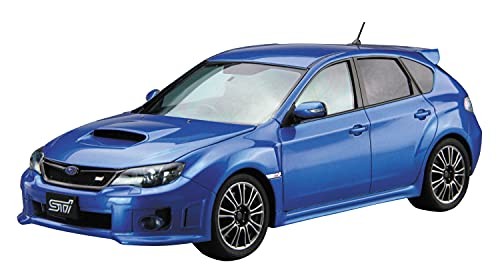 Aoshima 1/24 Das Modellauto Nr.29 Subaru Wrx Sti Grb 2010 Plastikmodell-image