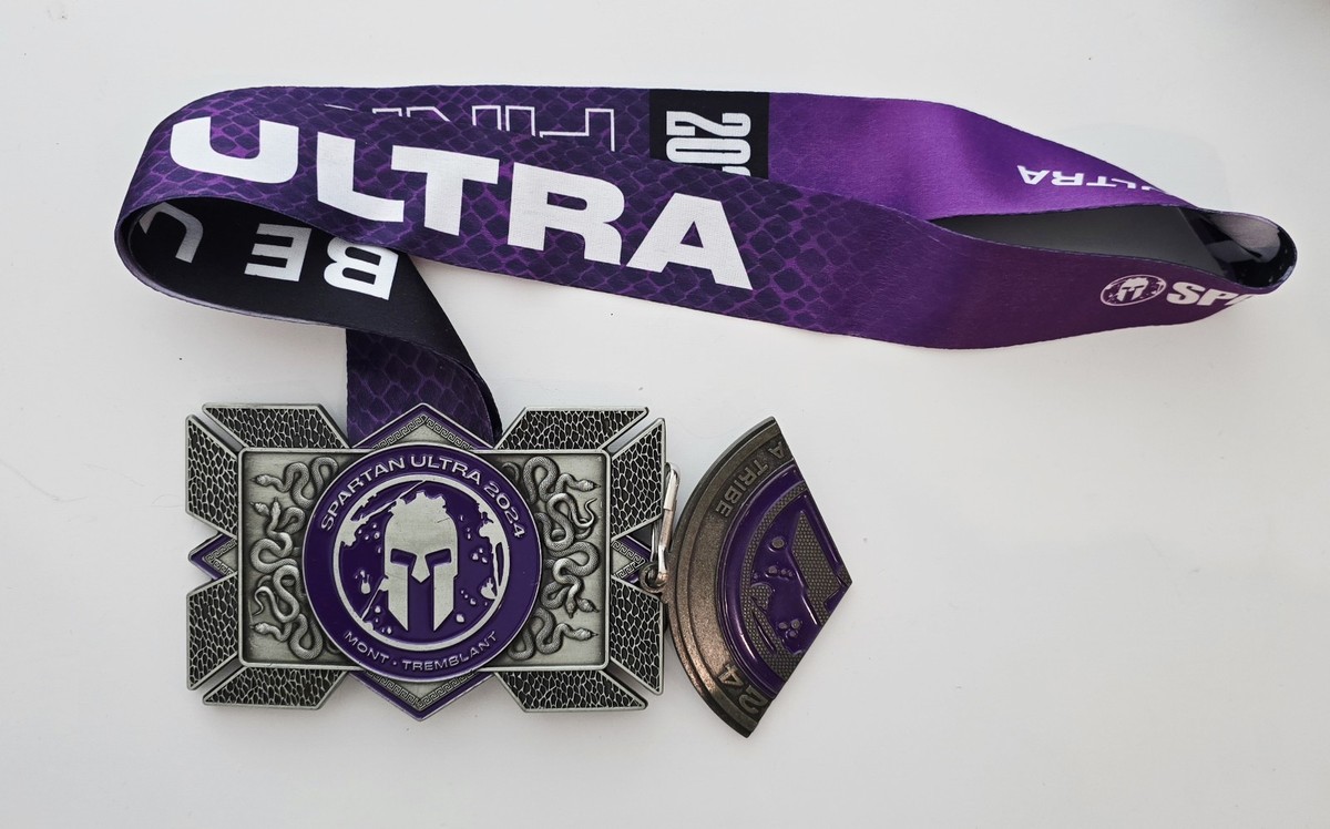 Spartan Race - 2024 Ultra Belt Buckle with Wedge - Mont-Tremblant