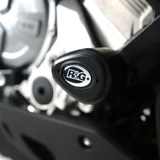 R&G PAIR AERO PAD FRAME PROTECTORS FOR BMW M 1000 XR 2024 > 2025 BLACK