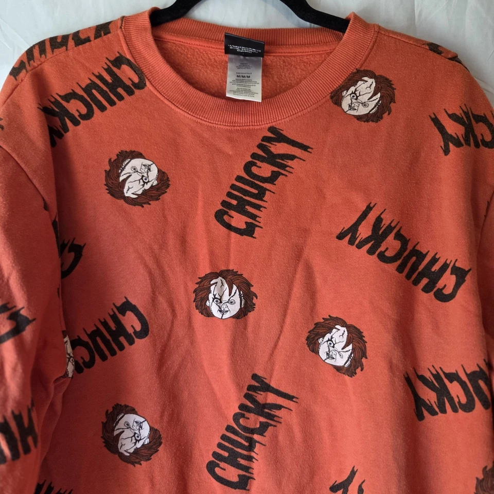 Толстовка Chucky оранжевая фильм ужасов размер средний - Изображение 3 из 4