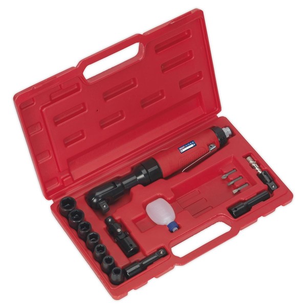 "Sealey Druckluft Ratschen-SchraubenschlüSsel Satz 1/2\" Vierkant GSA21KIT"-image