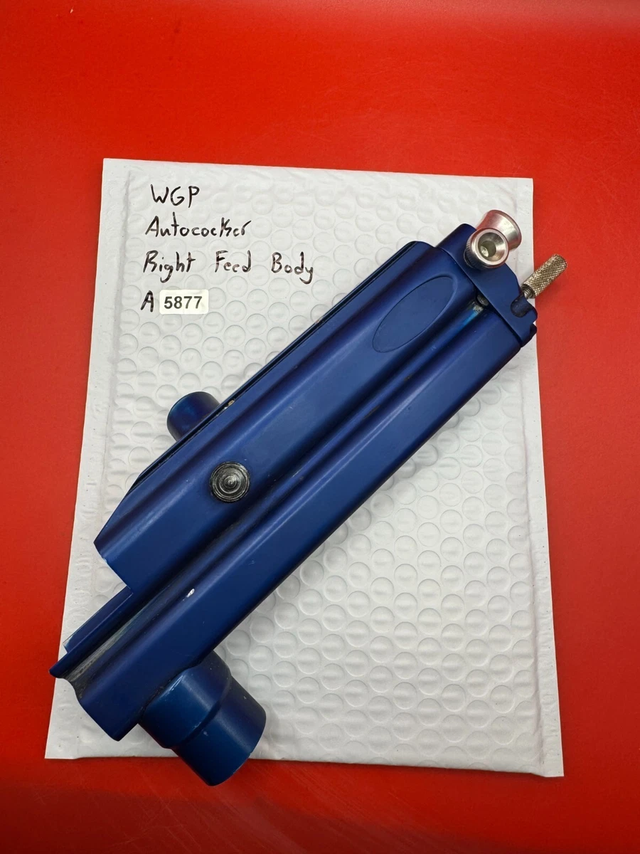Corps Autococker WGP Pro Stock Bleu Modifié Avec Feedneck - Occasion Fonctionnel