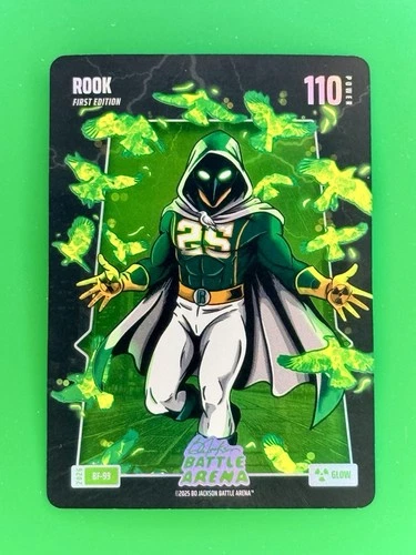 2026 Bo Jackson Battle Arena BF-99 Rook Battlefoil Glow Brent Rooker