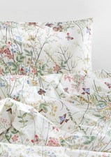 H M Disney Home White Bambi Patterned Cotton Twin Duvet Cover Set