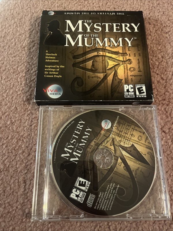 Sherlock Holmes: Mystery of the Mummy PC CD-ROM Software Game Windows 98/XP #25