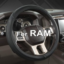 Customized Auto Car Steering Wheel Cover for Dodge RAM 1500 2500