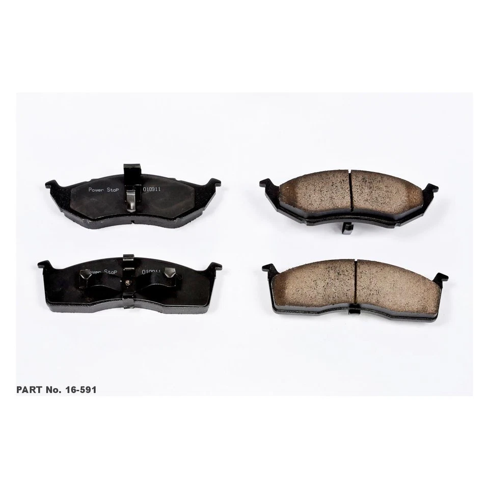 6xConjunto de pastilhas de freio rotores de disco compatível com Dodge Intrepid 3.5L 3.3L_ - Imagem 2 de 4