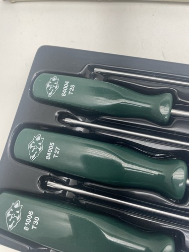 S.K Professional Tools Torx Screwdriver Set Of 6- T10,T15,T20,T25,T27,T30 - Picture 11 of 12