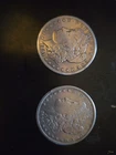morgan silver dollar lot of 2