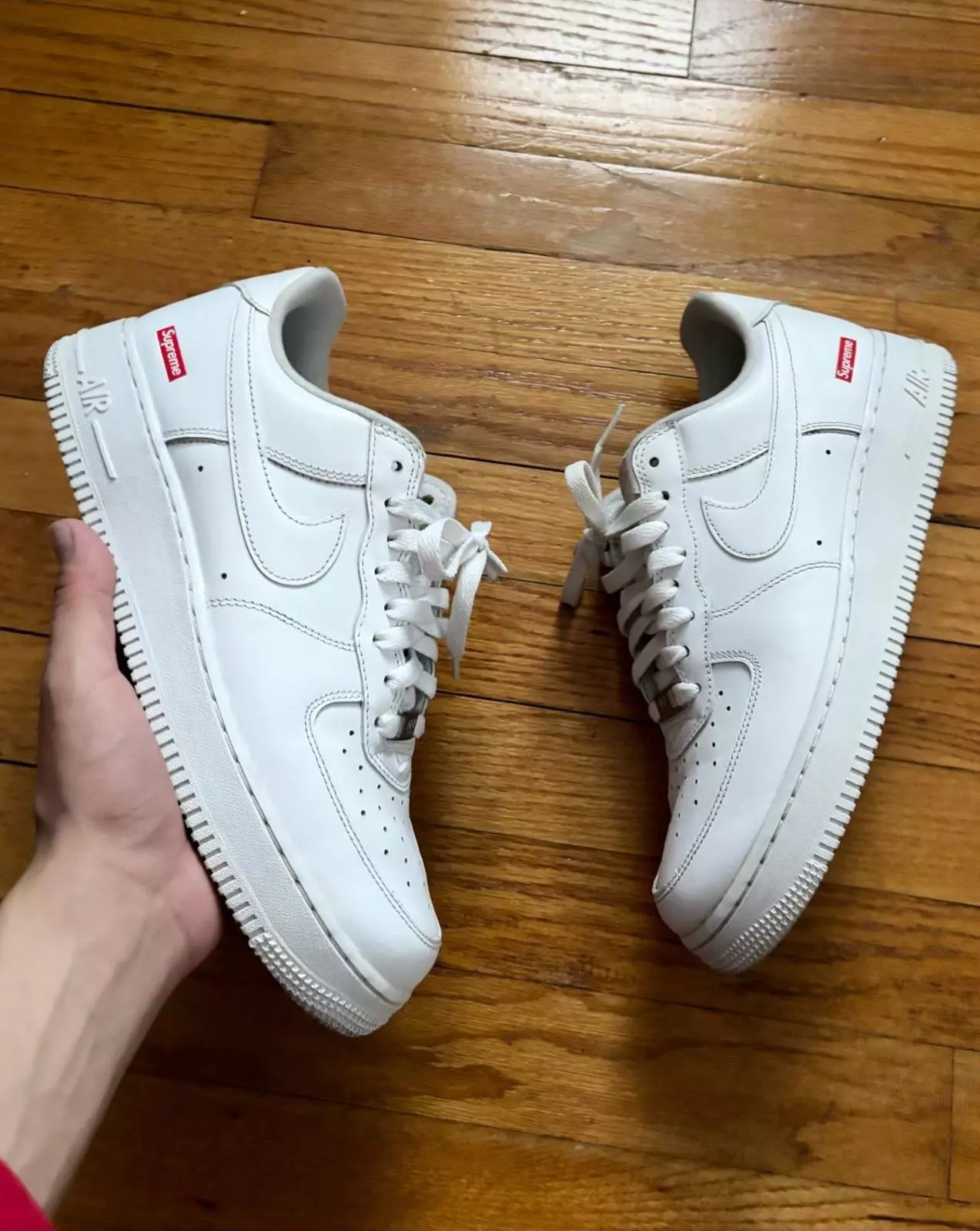 Supreme Nike Air Force 1 Blanc 8,5