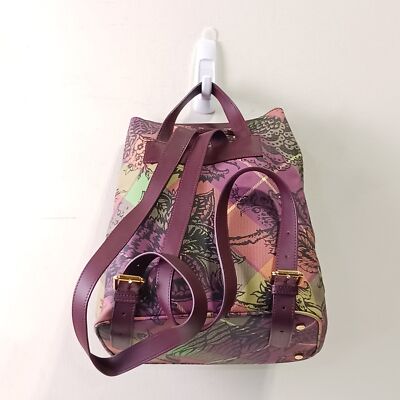 Vivienne Westwood leather tartan backpack | eBay
