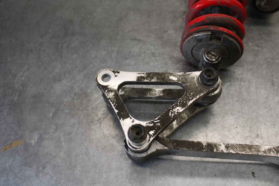 08-09 YAMAHA YZF R6S REAR BACK SHOCK ABSORBER SUSPENSION 5SL-22210-10-00  BB690 - Image 4 of 4