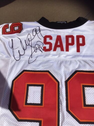 Warren Sapp Autographed Tampa Bay Buccaneers Jersey #99 - Picture 6 of 11