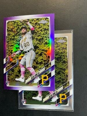 Ka ai Tom 2021 Topps Update Chrome Purple Refractor #USC7 W/Base Card 
