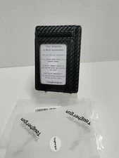 Toughergun Wallet Men's RFID Blocking Slim Thin Black Minimalist NEW 