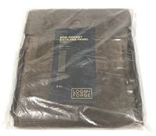 Loom + Forge Rod-Pocket Back-Tab Panel Mason 50"x84"