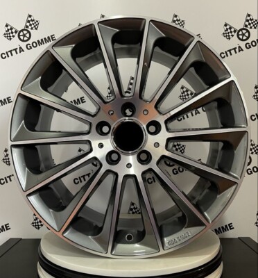 Kit 4 Alloy Wheels Mercedes C + 225/40R19 E 245/35R19 Triangle + Tpms Sensors