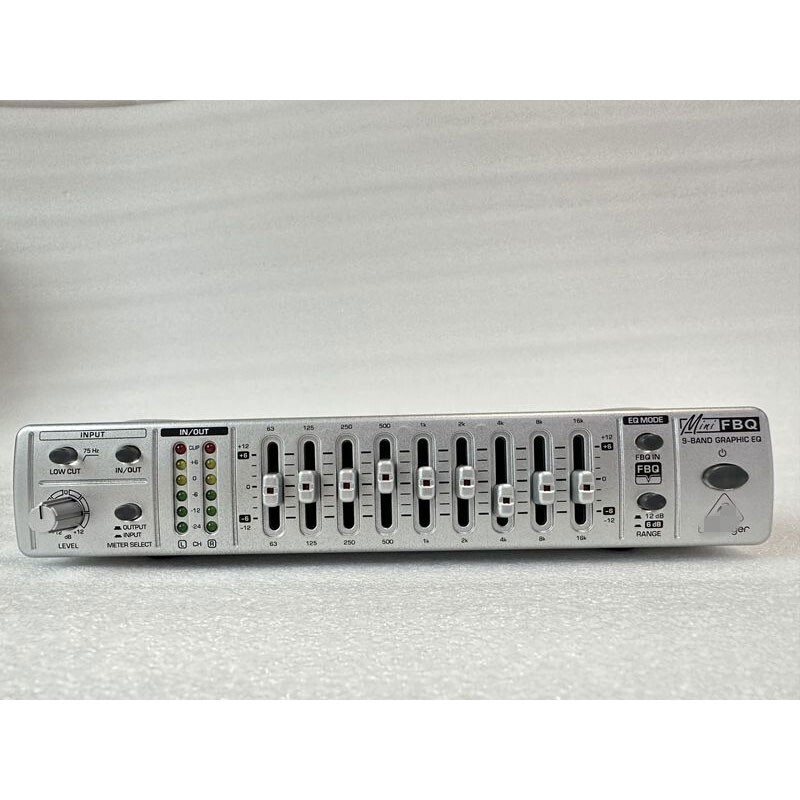 FBQ800 9Band Graphic EQ Equalizer Suppressor Equalizer