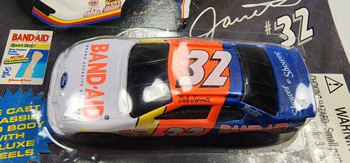 1995 Racing Champions 1:64 NASCAR Dale Jarrett Band Aid Promo Thunderbird Vintag - Picture 3 of 4