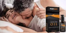 ManSure Grow Long Massage Oil For Men's Bigger Size & Better Performance (30ml)