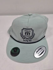 Travis Mathew Local Favorite SnapBack Hat New $40 Light Green