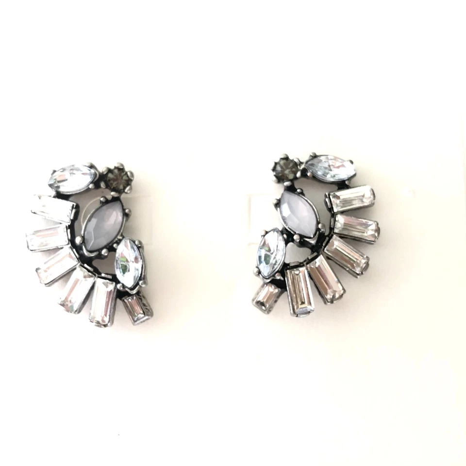 Aretes para mujer Banana Republic ópalo decorativo cristal baguette nuevos con etiquetas 38 Foto 4 de 4