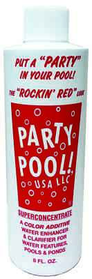 Party Pool Super-Concentrate Pool Dye ROCKIN RED - Gender Reveal Water Dye