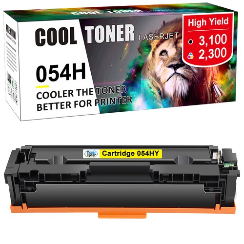 Yellow 054H Toner Compatible for Canon 054 MF641cw MF642cdw MF644cdw LBP622cdw - 第 1/12 張圖片