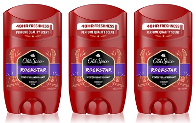   Old Spice Rockstar Deodorant Deo Stick Deostick 48h Schutz Herren 3x 50ml  