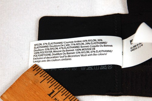 New With Tags Lululemon Black AirSupport Bra - High Support - Size 38C - Picture 4 of 8