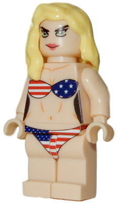 custom printed bikini