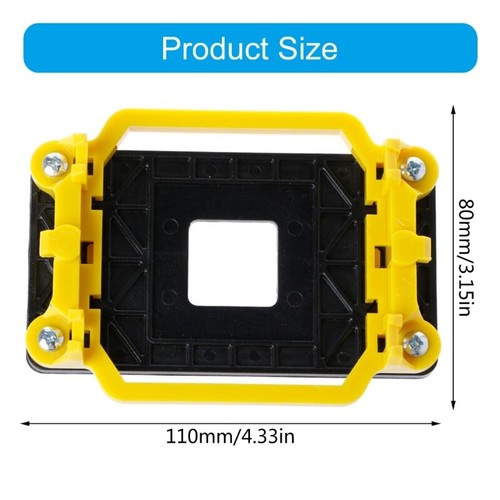 CPU Radiator Bracket Cooling Fan Holder For AM2/AM3/FM1/FM2/940 Mainboard - Photo 8/8