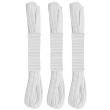 FOOTMATTERS No Tie Flat Stretch Shoe Laces - 3 pairs