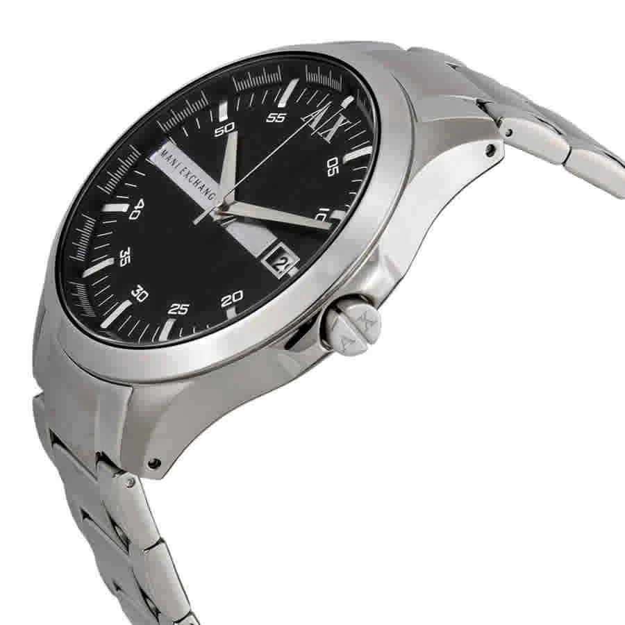 Armani Exchange Black Dial Stainless Steel Men's Watch AX2103
