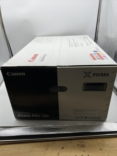 NEW SEALED Retail Canon PIXMA PRO-100 Pro100 Inkjet Digital Photo Printer, NEW!! - Picture 7 of 13