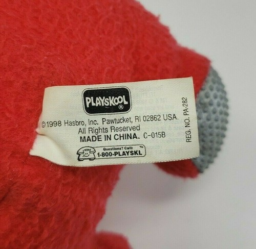 15" VINTAGE 1998 HASBRO PO RED TELETUBBIES TALKING STUFFED ANIMAL PLUSH TOY - Picture 9 of 9