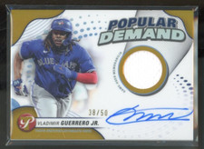 2024 Topps Pristine VLADIMIR GUERRERO JR #DPAR-VG Popular Demand Gold Auto /50