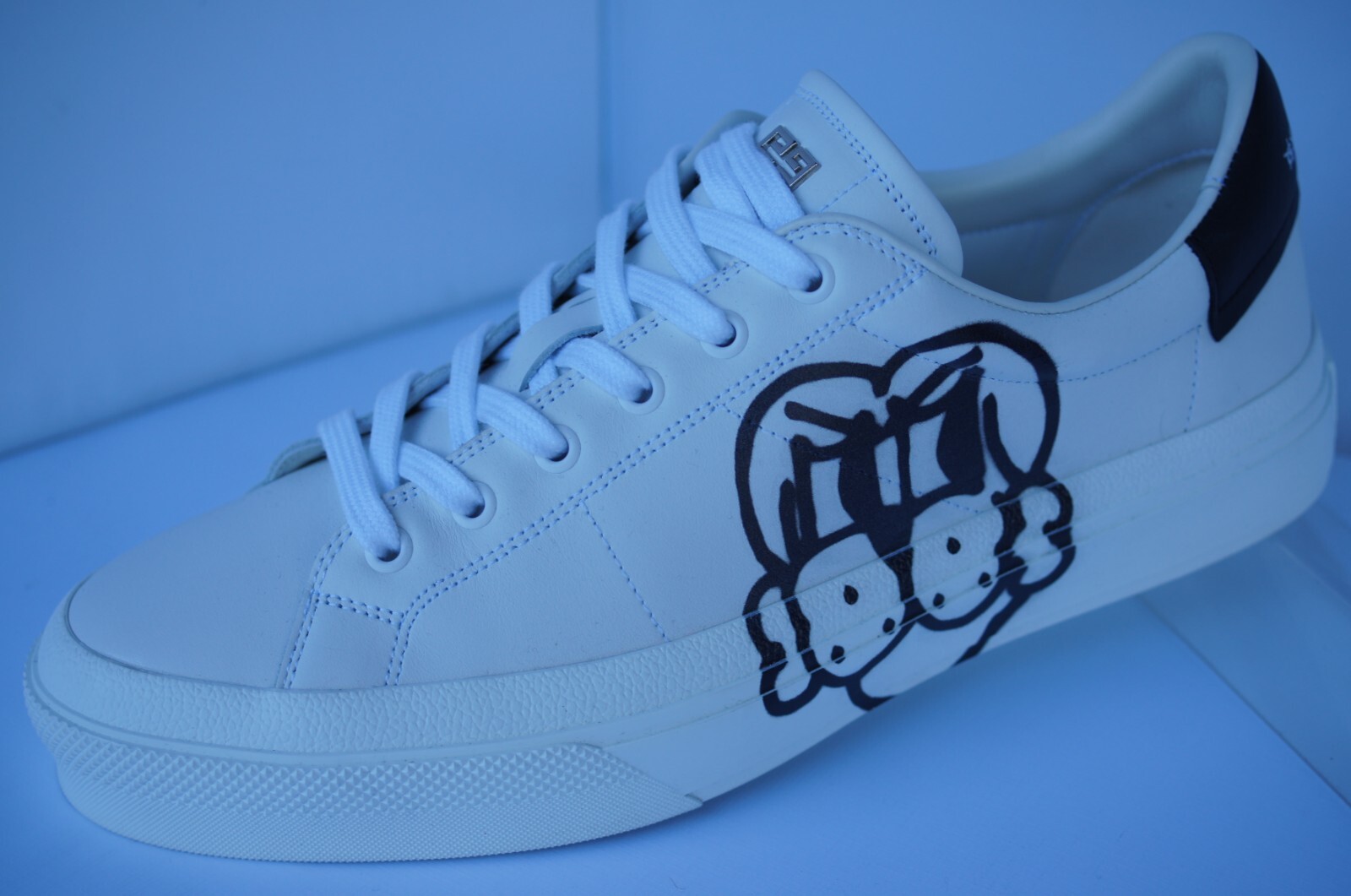 New Givenchy Men's City Sport Sneakers Size 11.5 Tennis Shoes White thumbnail 10