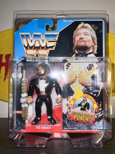 WWF Hasbro Series 1 Million  Man Ted Dibiase Wrest...