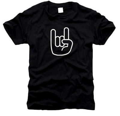 METAL HAND Metalhand Heavy Metal - Herren T-Shirt, Gr. S bis XXXXL