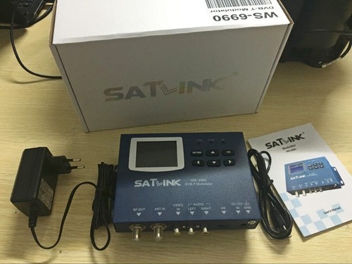 Satlink DVB-T WS-6990 Terrestrial Finder 1 percorso modulatore DVB-T/metro AV/HD - Foto 6 di 7