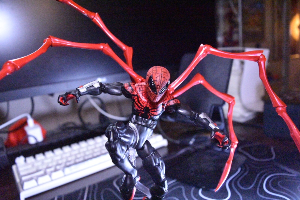 Superior Spider-Man Head 1/12 for Action Figure fits Marvel Legend