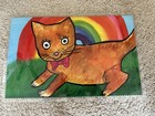 NWT Cat Pet Placemat Rainbow — photo 1