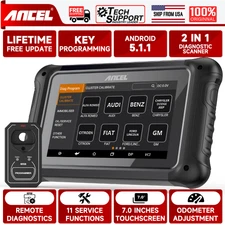 ANCEL DP500 Odometer Mileage Correction IMMO Key Programmer Auto Diagnostic Tool