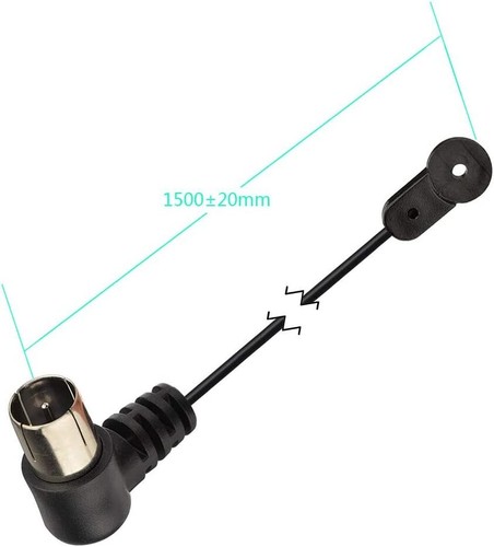 Antenna FM 75 Ohm AM loop antenna AV audio video alimentazione ricevitore home theater - Foto 4 di 7