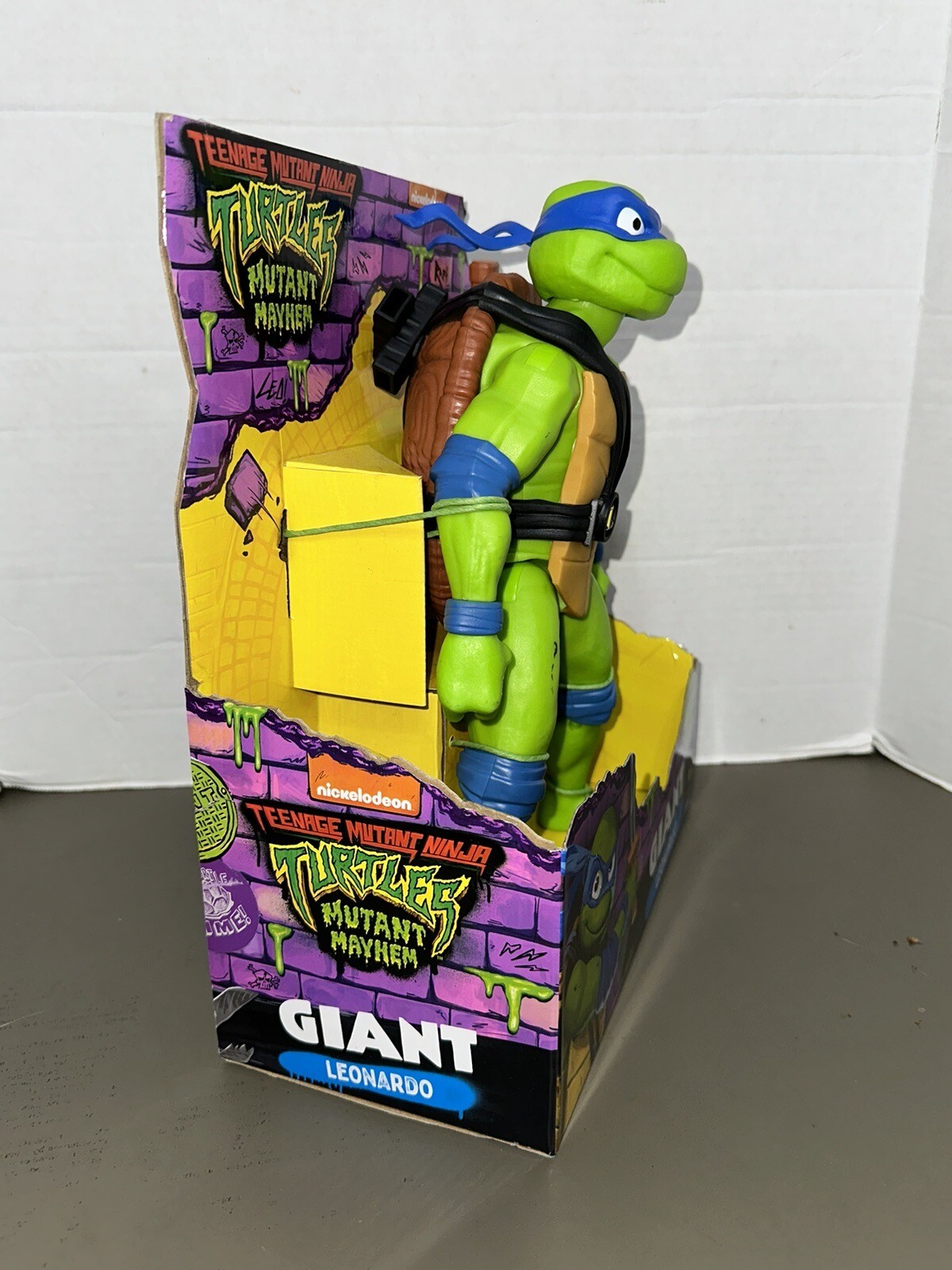 Teenage Mutant Ninja Turtles: Mutant Mayhem 12” Giant Leonardo Figure by  Playmates Toys