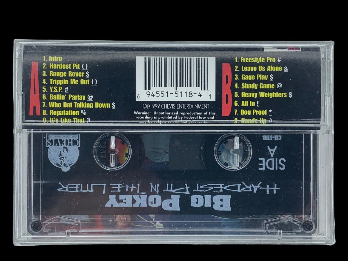 SEALED, Big Pokey – Hardest Pit In The Litter CEI-5118, audio