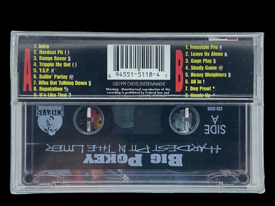 SEALED, Big Pokey – Hardest Pit In The Litter CEI-5118, audio
