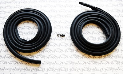 Door Weatherstrip Seals For 1963-64 Cadillac DeVille Eldorado Series 62 Convertible – Rubber, Pair