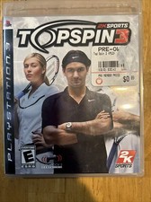 Top Spin 3 (Sony PlayStation 3, 2008) - Complete In Box CIB - Tested & Works!